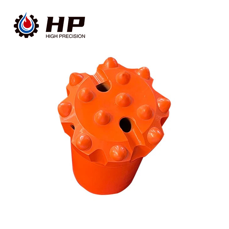button bit for rock drilling