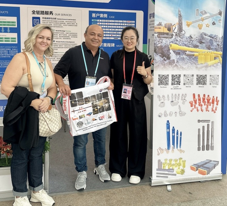 High-Precision Rock Tools Shines at the Canton Fair, Demonstrating Industry Leadership